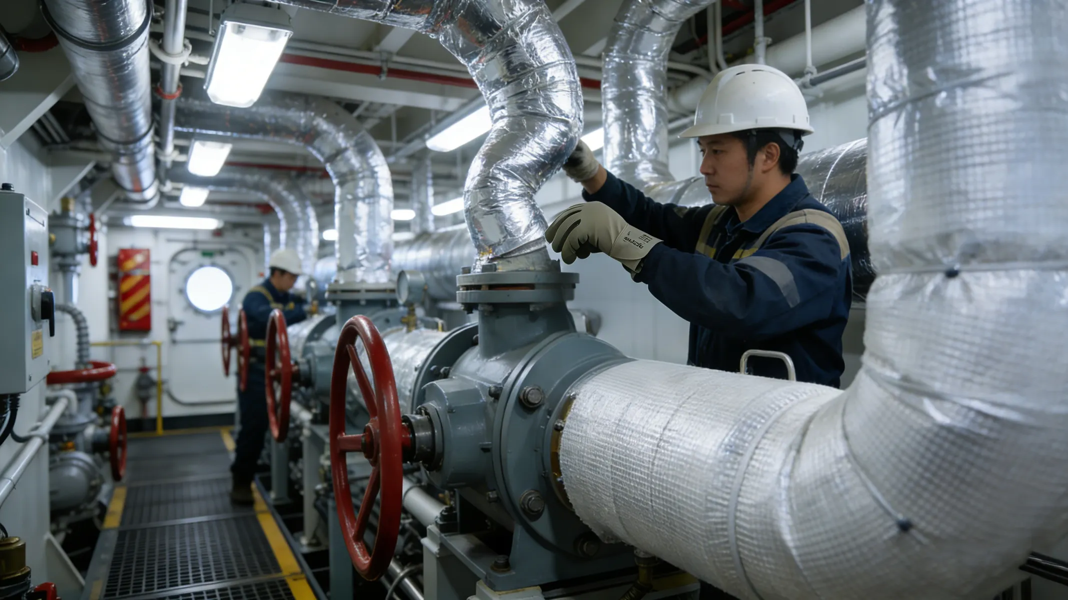 Marine fireproof application